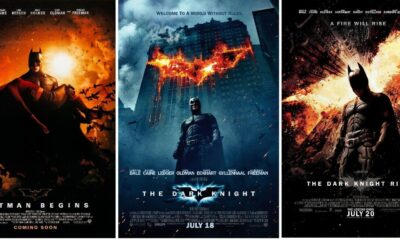 dark knight trilogy posters